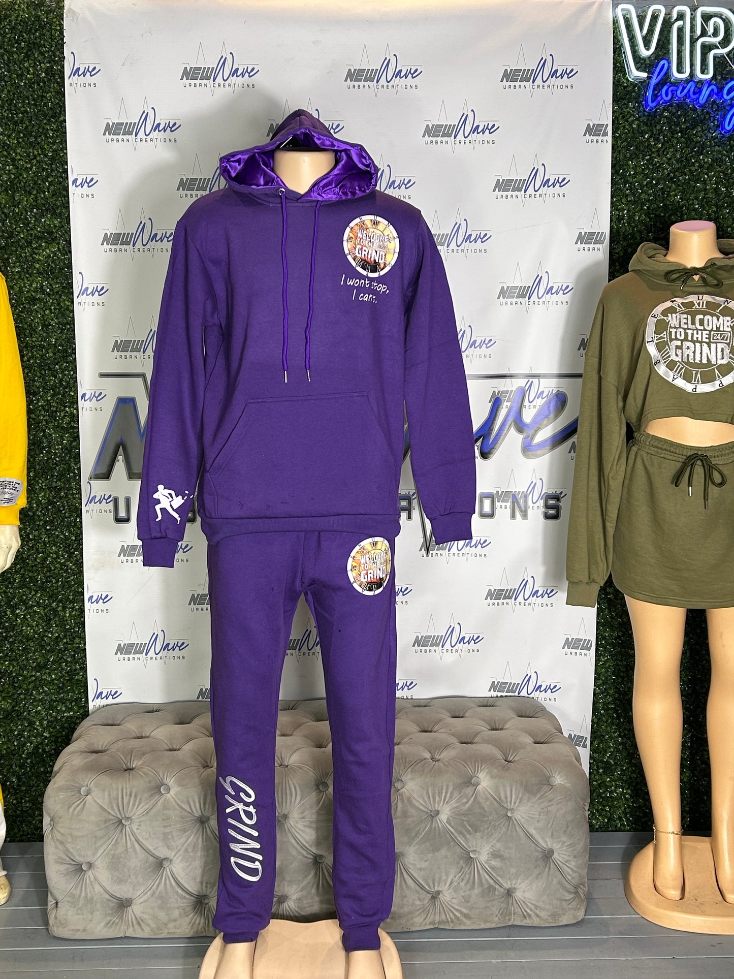 Unstoppable grind jogger set