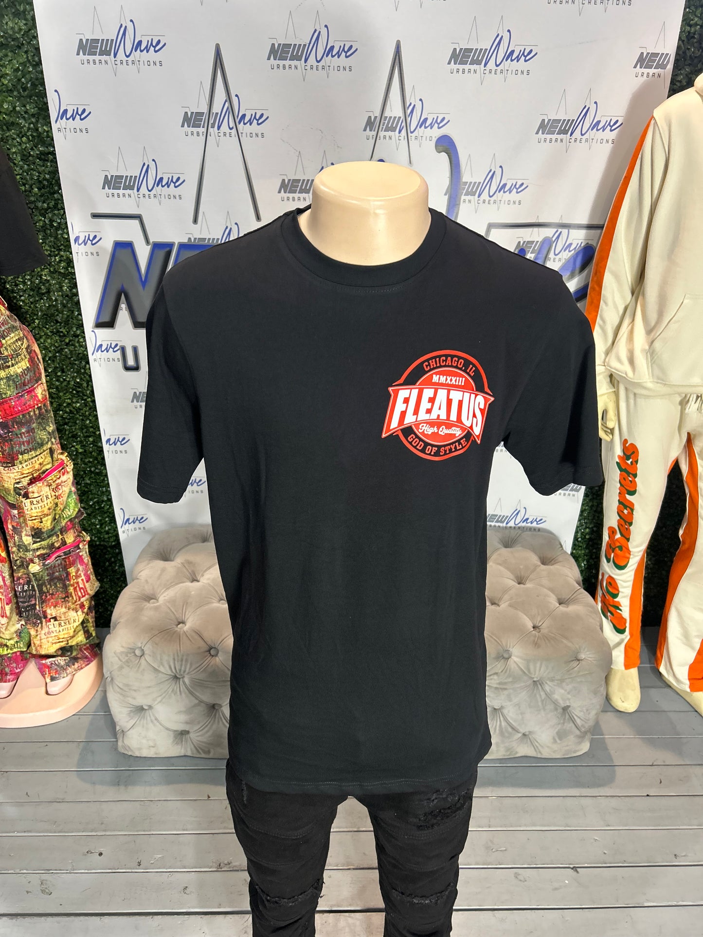 FLEATUS BLACK TEE
