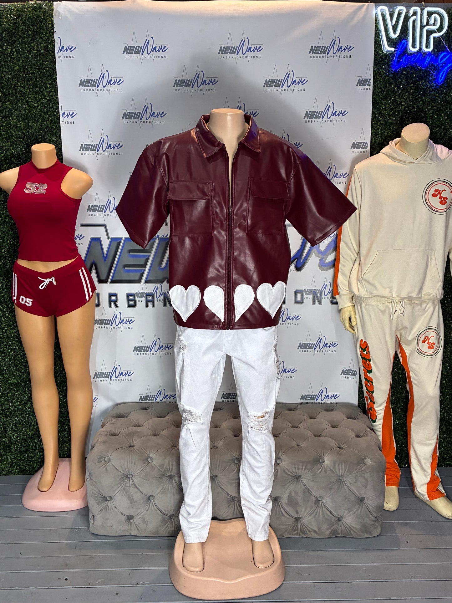 ACCEPTED BY GOD LEATHER SHIRTS
