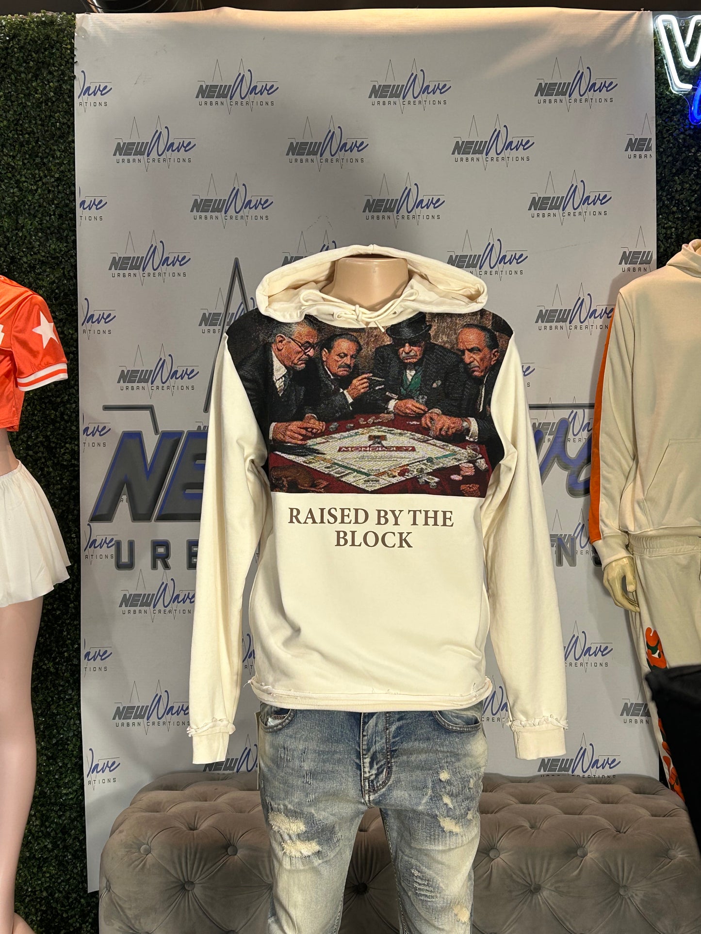 RAISED BY THE BLOCK HOODIE
