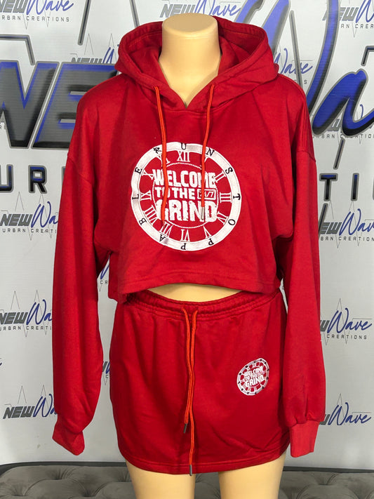 UG HOODIE SKIRT SET