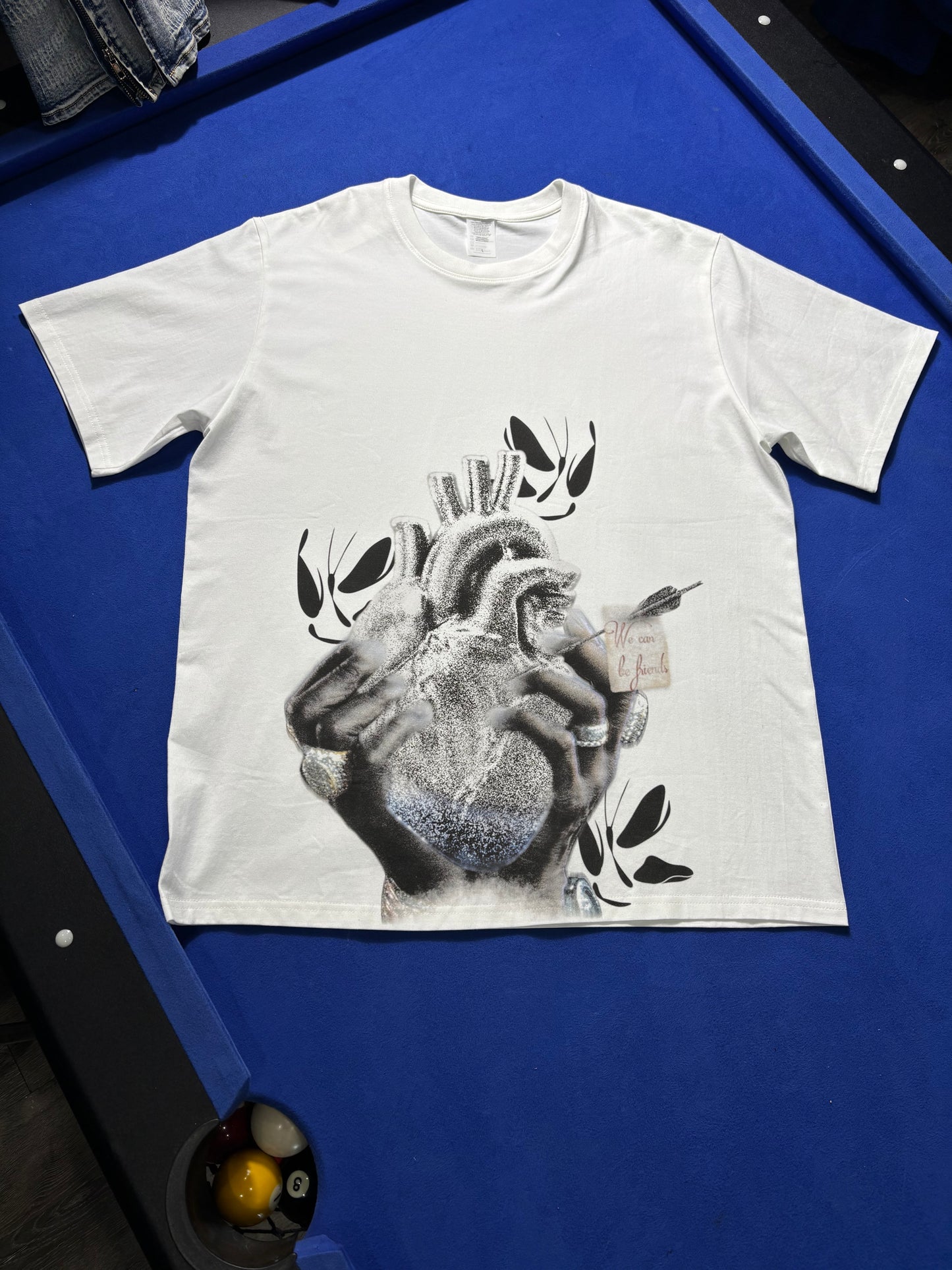 STRUCK HEART TEE