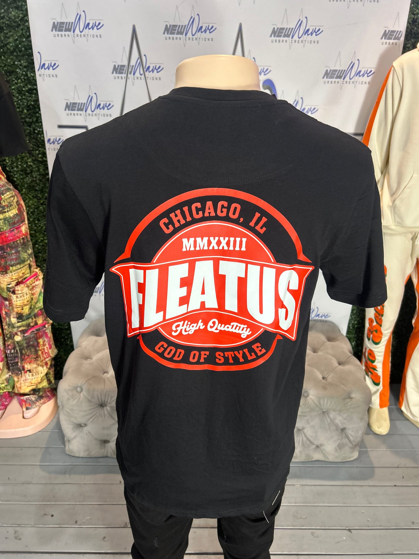 FLEATUS BLACK TEE