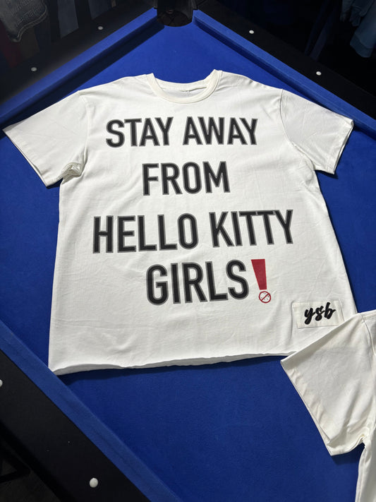 NO HELLO KITTY TEE