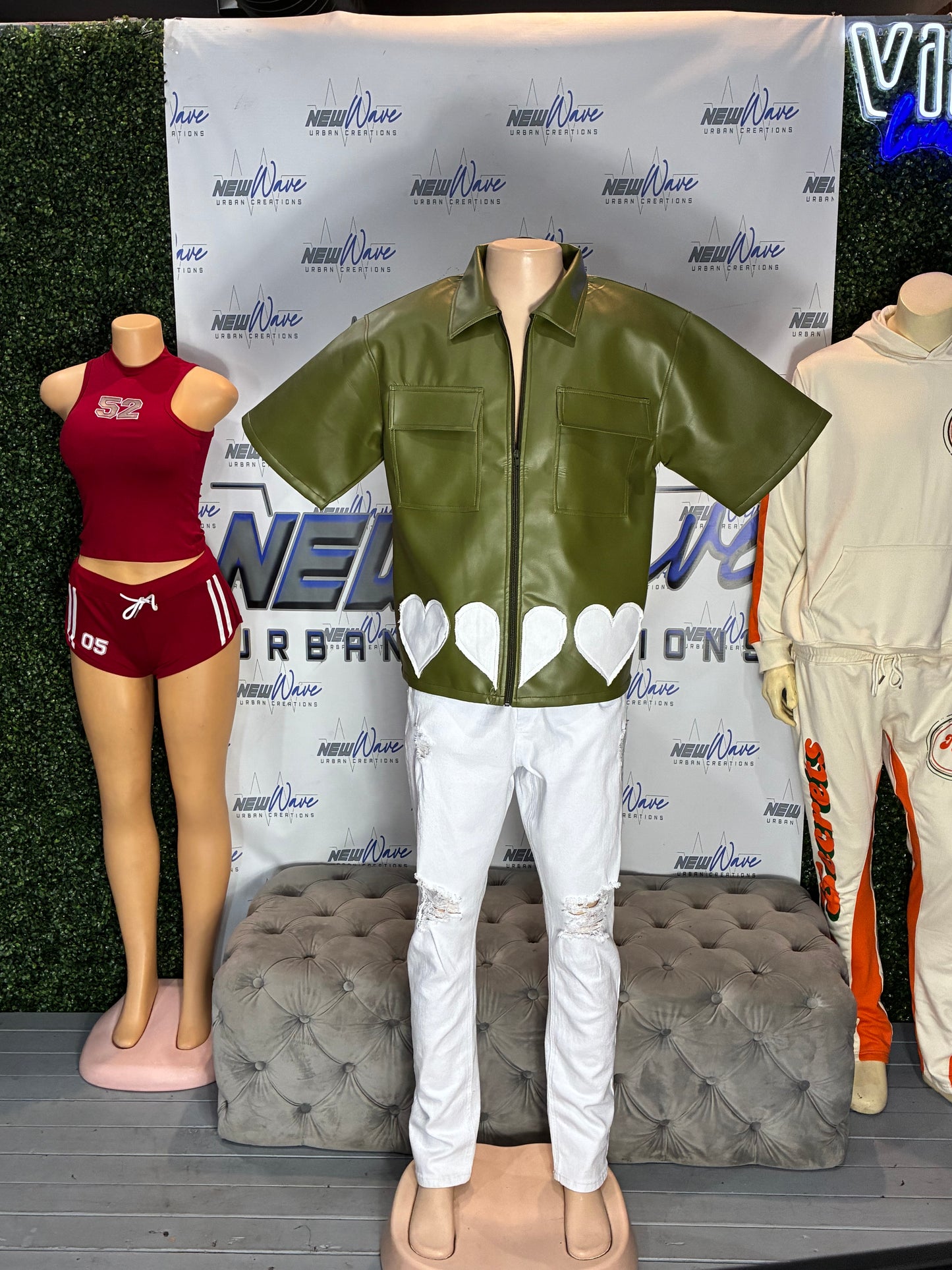 ACCEPTED BY GOD LEATHER SHIRTS