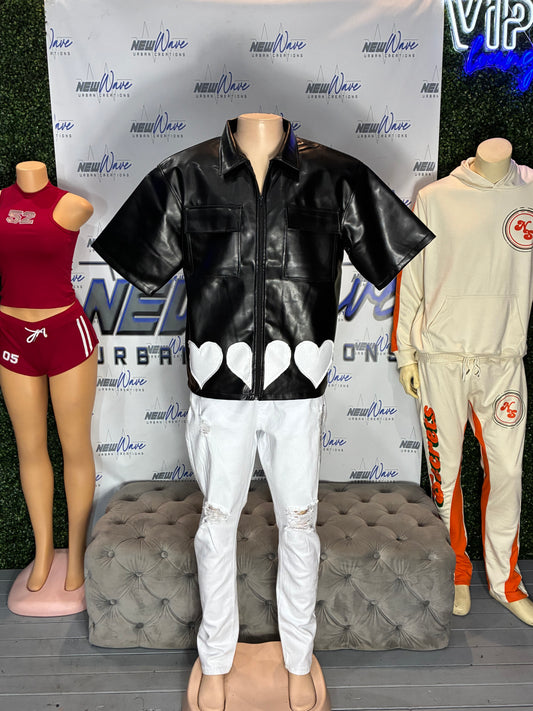 ACCEPTED BY GOD LEATHER SHIRTS