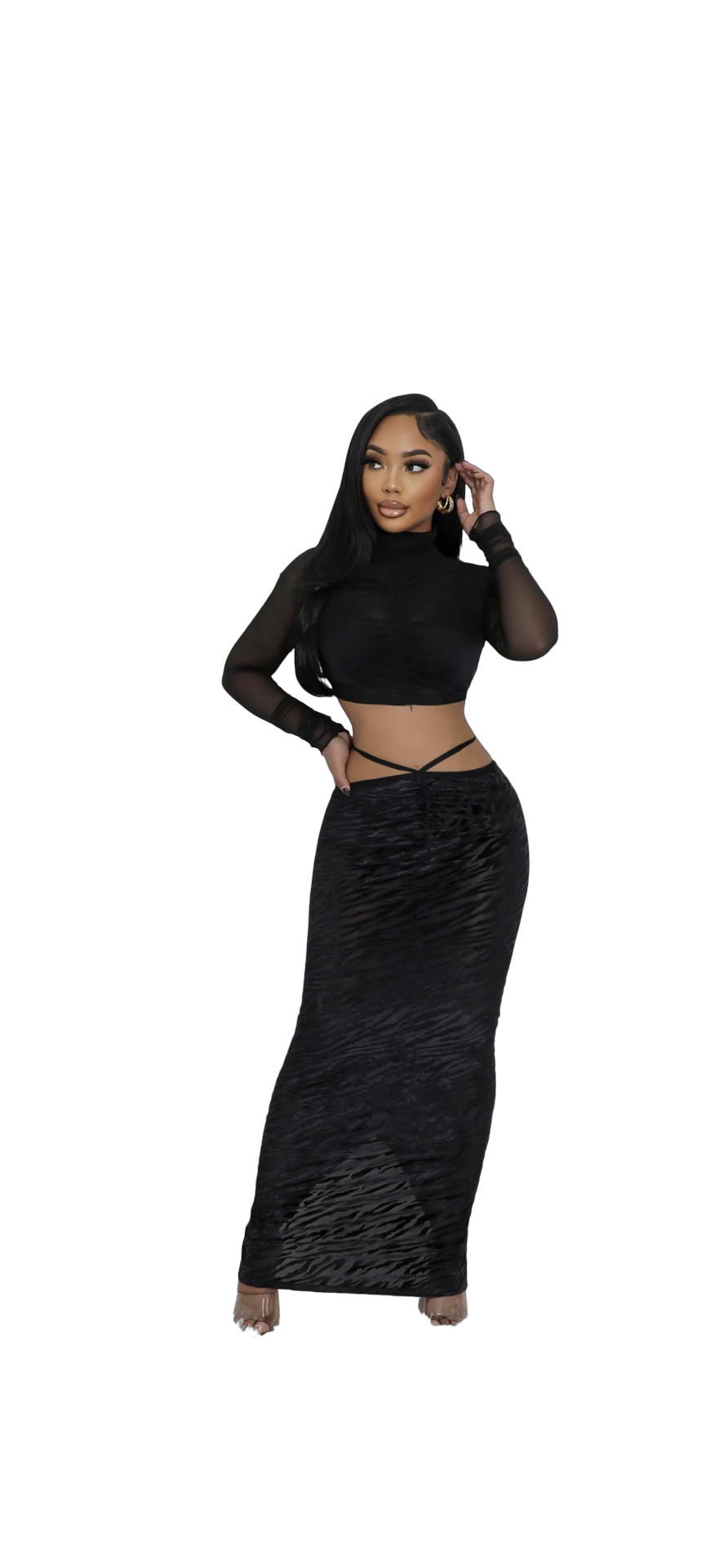 ZEBRA SKIRT SET